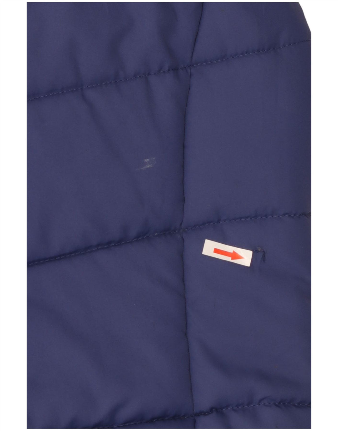 KANGAROOS Mens Padded Gilet UK 16 Large Blue Polyester