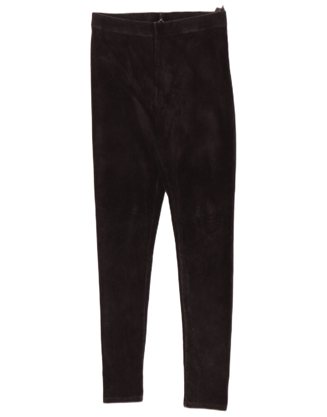 Marks & Spencer Womens Leggings UK 10 Small Black Cotton
