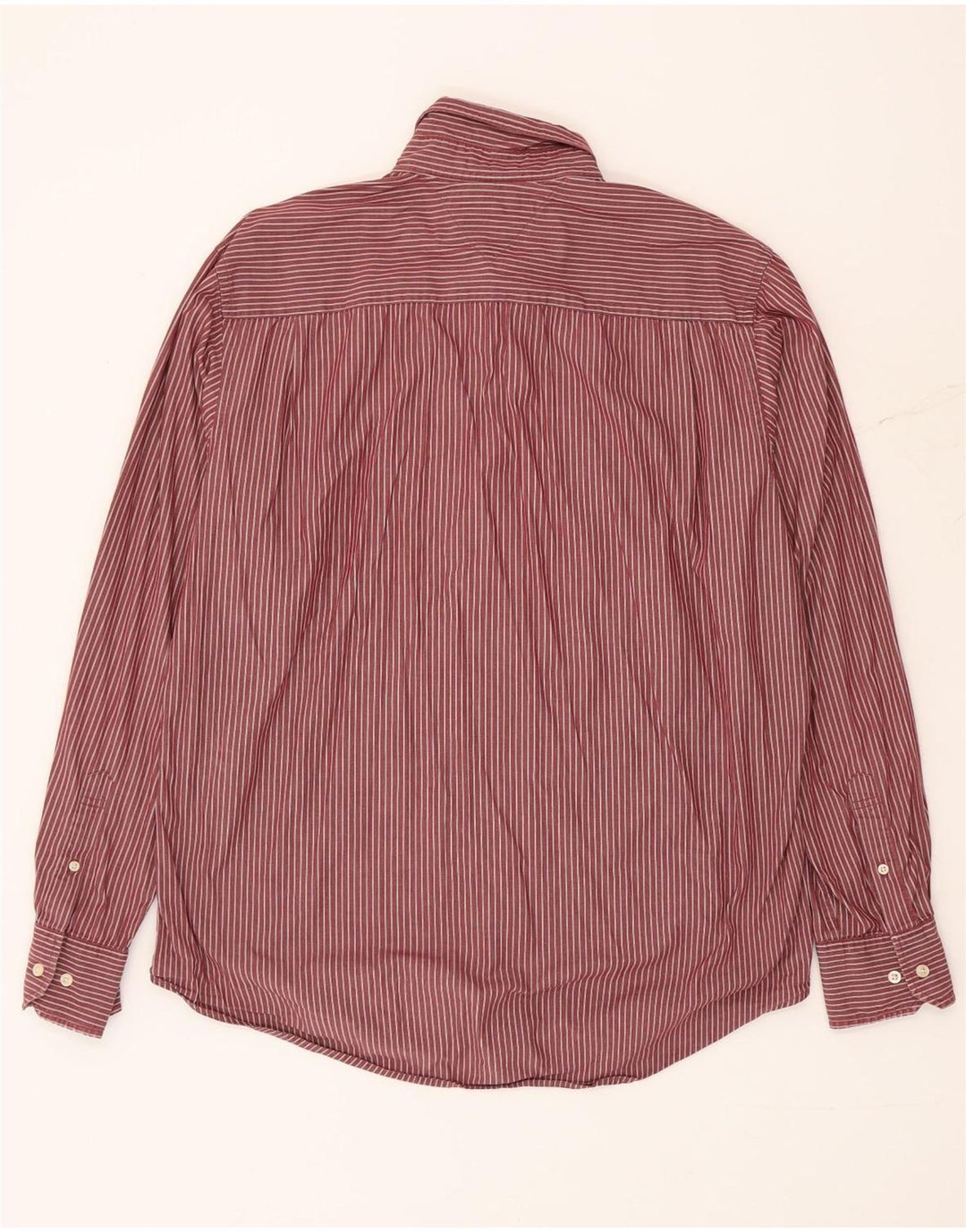 Camicia da uomo su misura Tommy Hilfiger grande gessato rosso