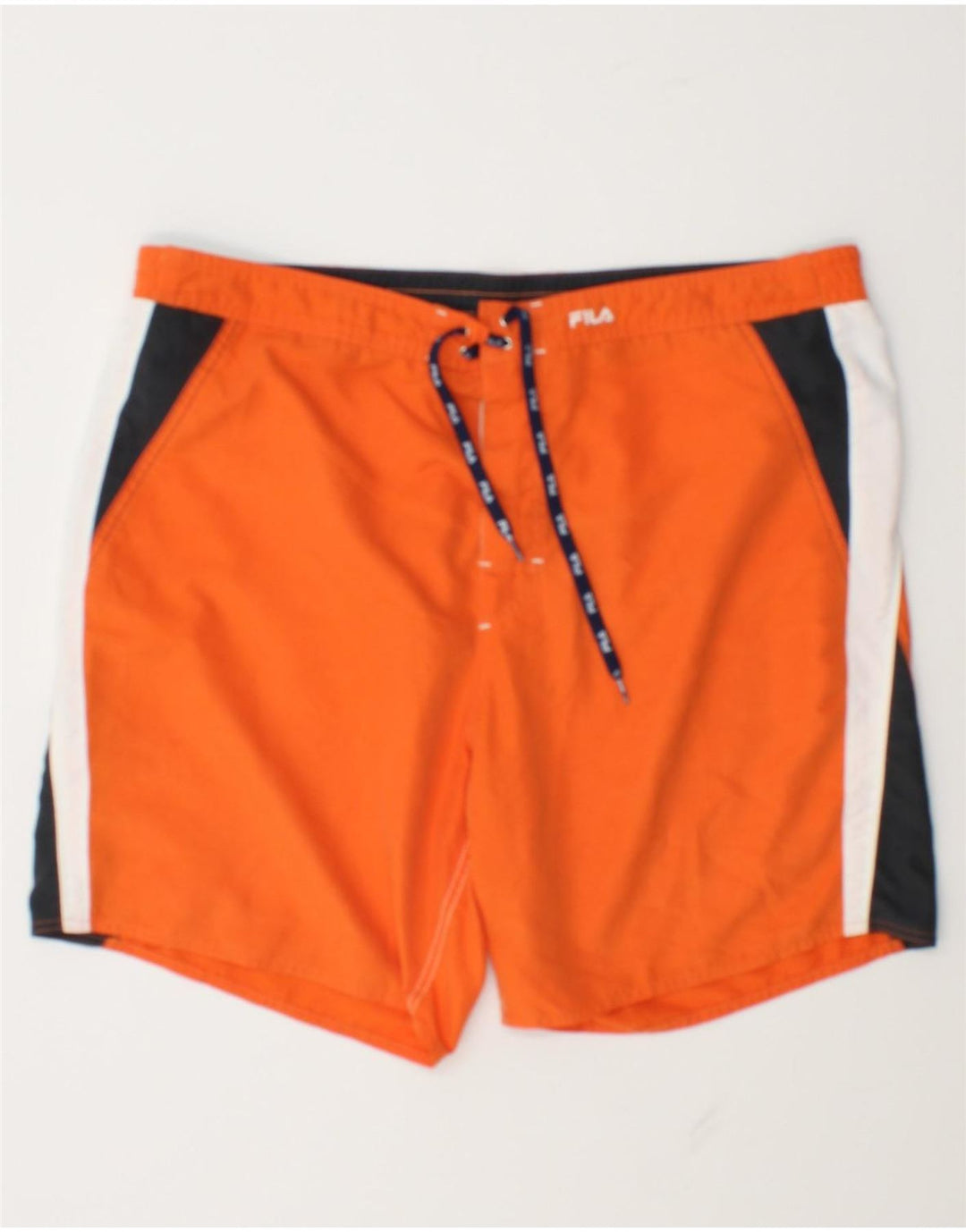 Fila Badeshorts til mænd Large Orange Colourblock