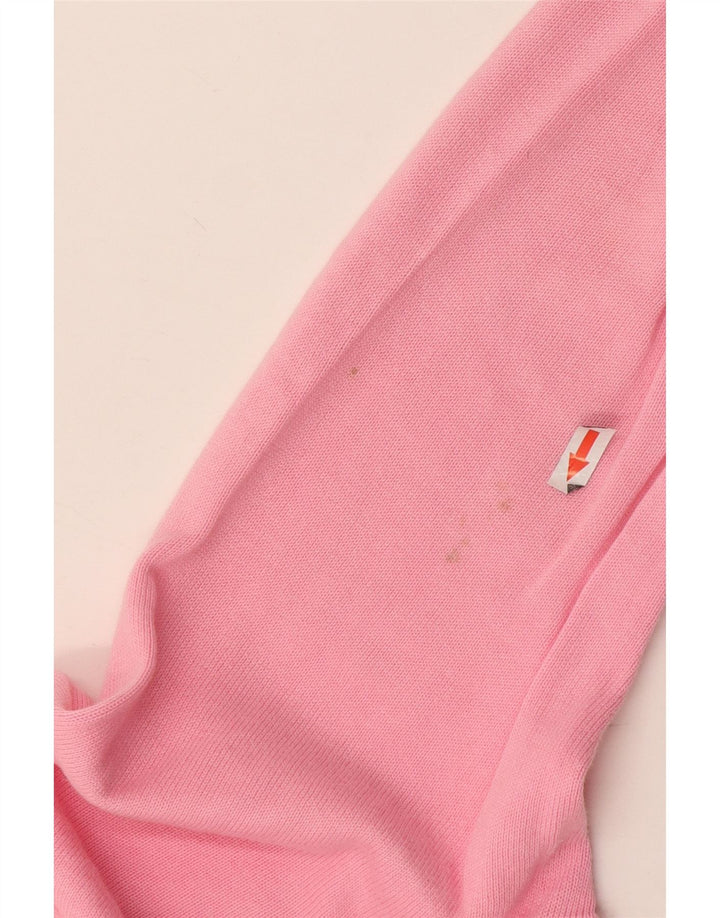 Tommy Hilfiger Herre V-hals sweater Medium Pink Bomuld
