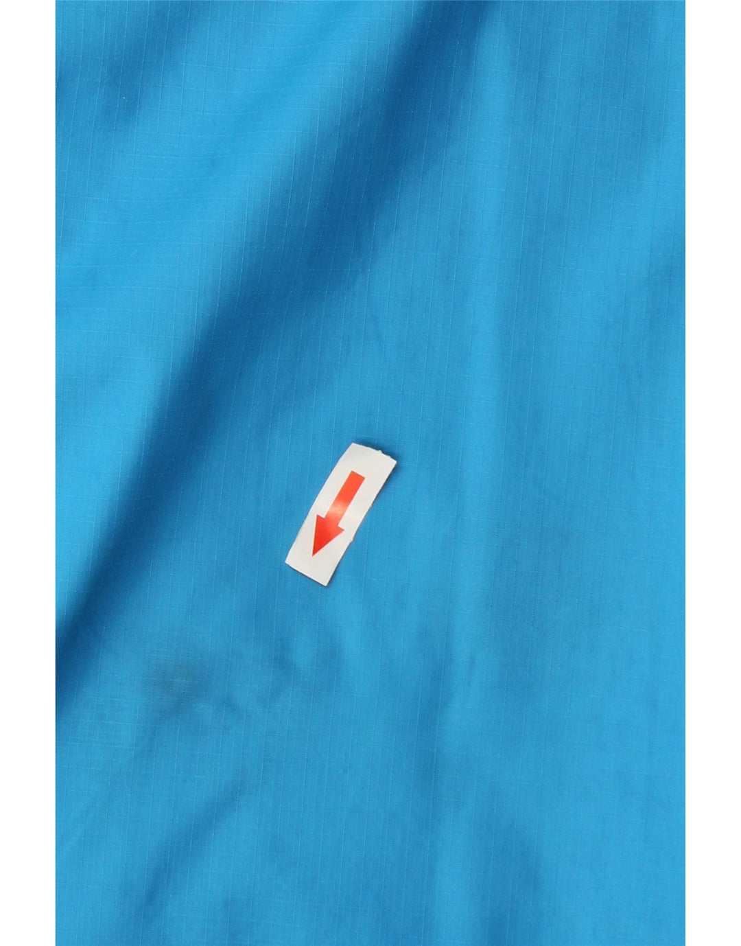 Adidas Mens Hooded Rain Jacket UK 40 Large Blue Nylon