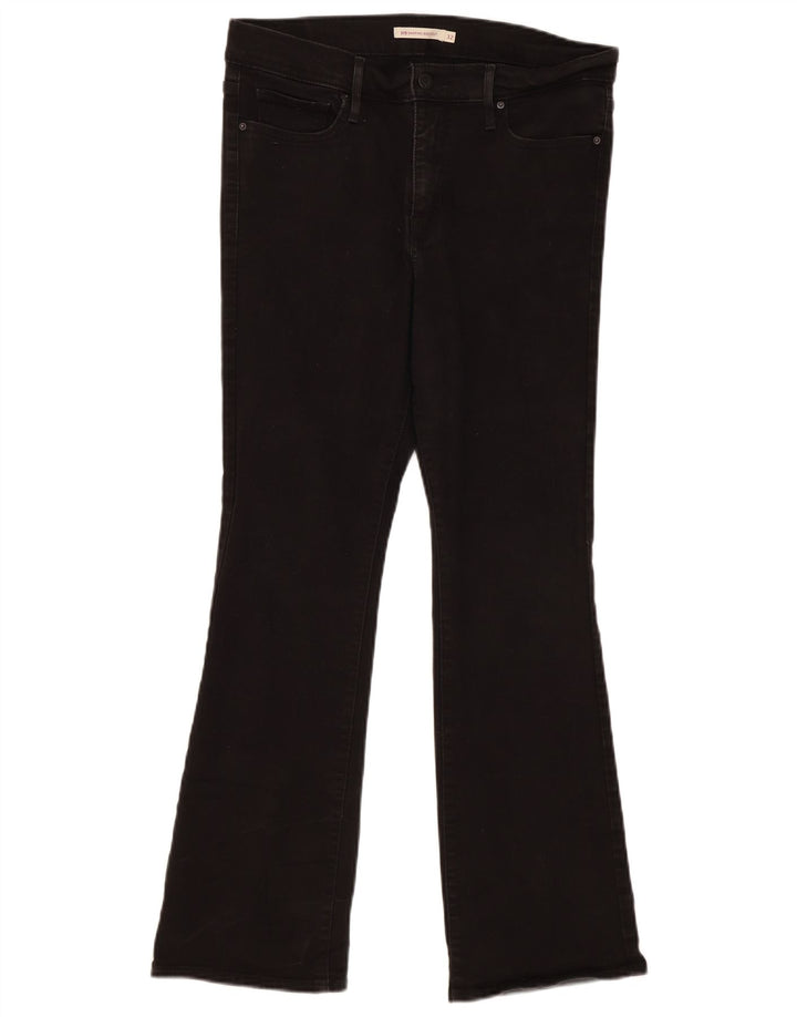 Levi's Womens 315 Shaping Bootcut Jeans W32 L30 Sort bomuld