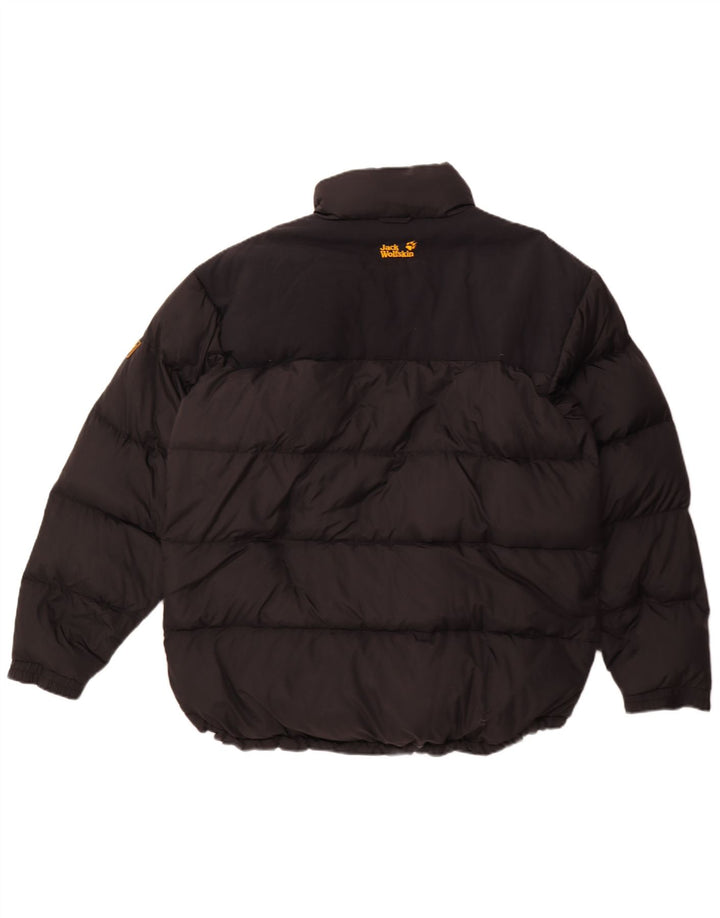 Jack Wolfskin Mens Padded Jacket UK 42 XL Black