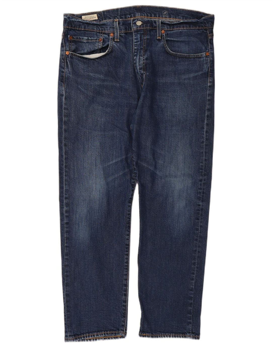 LEVI'S Straight jeans til mænd W36 L27 blå bomuld