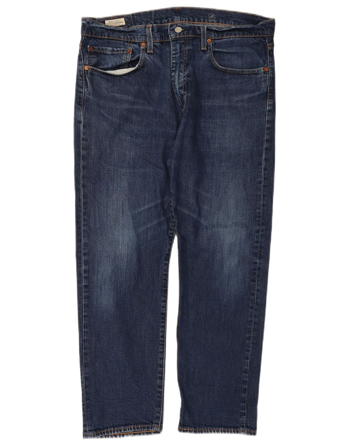 LEVI'S Straight jeans til mænd W36 L27 blå bomuld