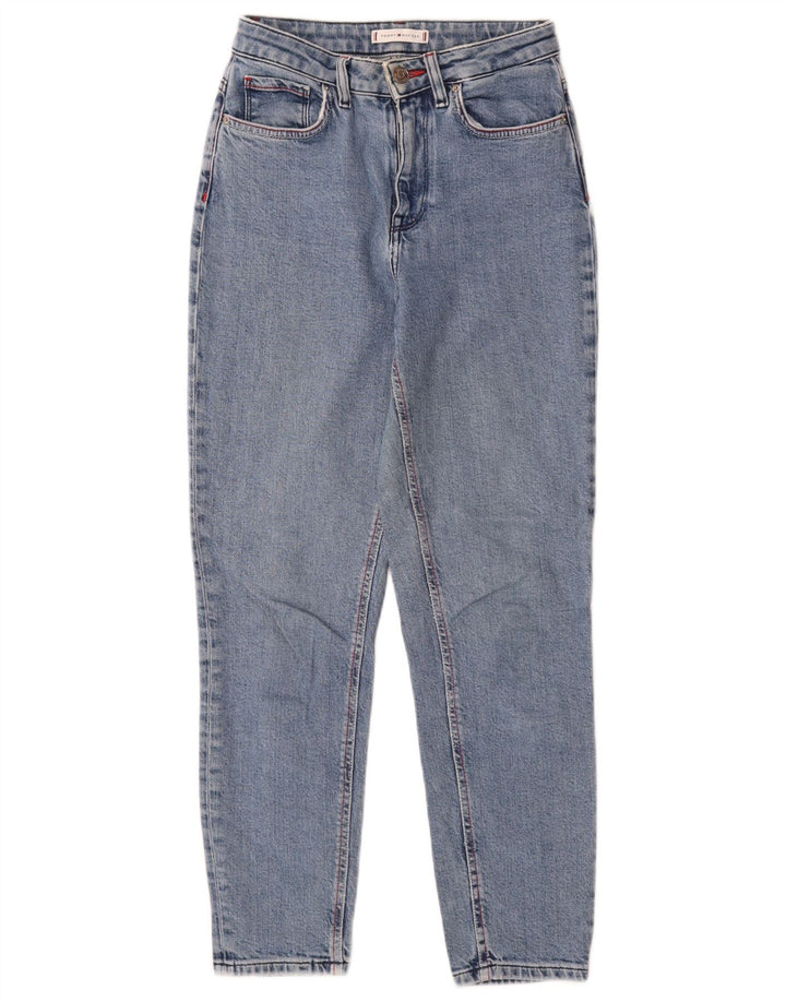 Tommy Hilfiger Womens Tapered Jeans W24 L27 Blue