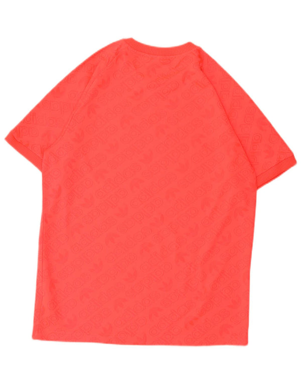 Adidas Herren Grafik T-Shirt Top Small Rosa Polyester