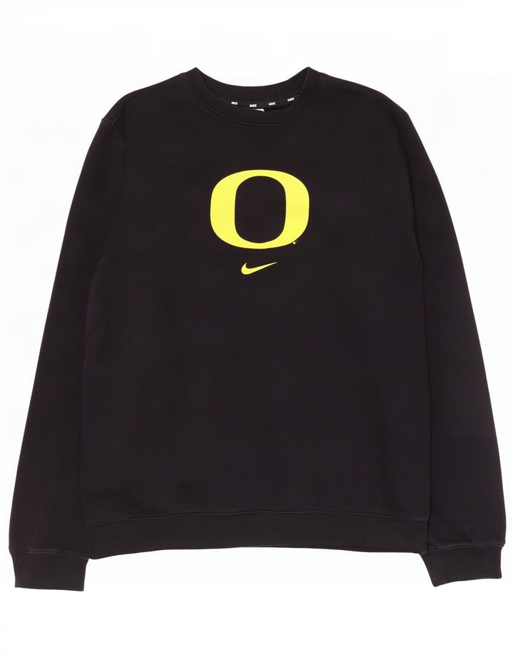 Męska bluza z kapturem Nike Oregon Ducks Graphic, duża, czarna, bawełniana