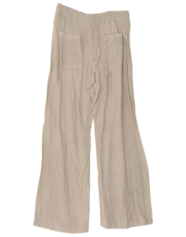 Zara Womens Wide Leg Casual Trousers Medium W28 L32 Grey