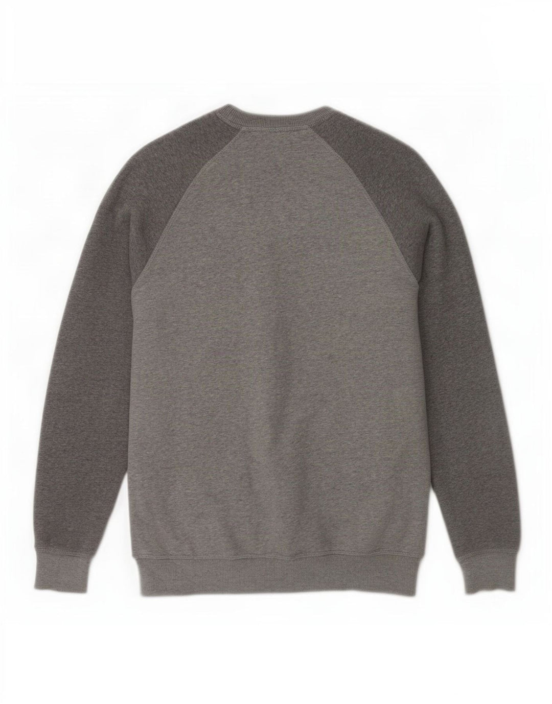 Felpa con grafica Adidas da uomo, piccola, in cotone grigio