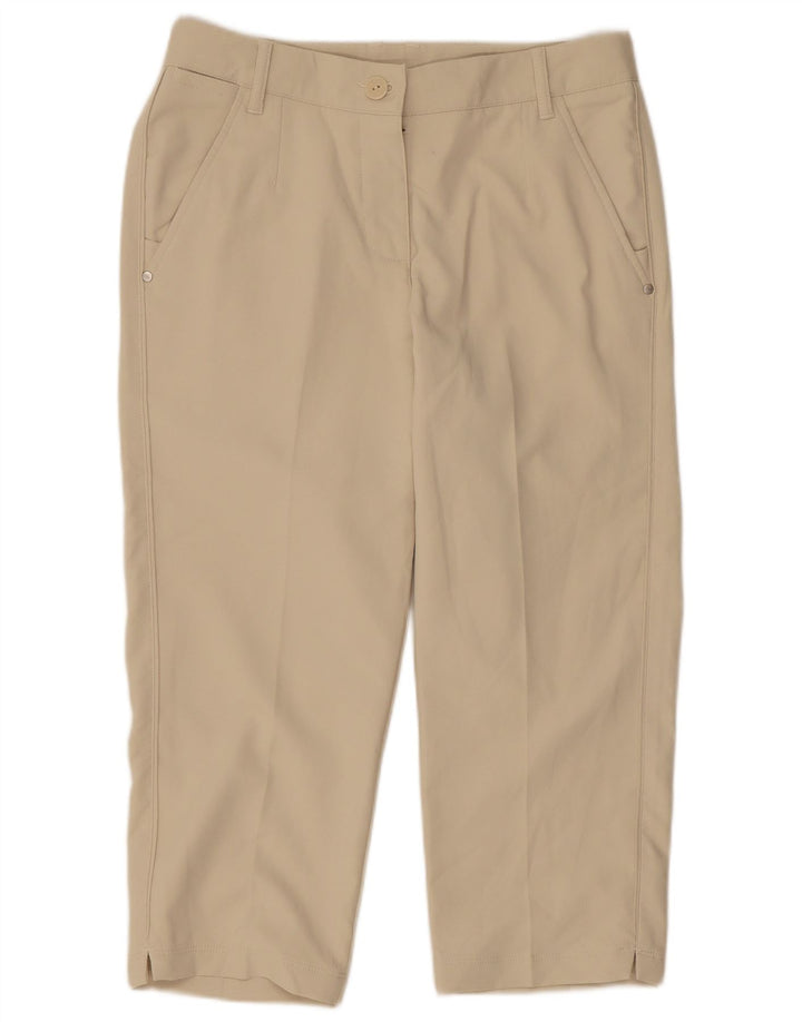 Pantalón Capri Mujer Puma W28 L20 Poliéster Beige