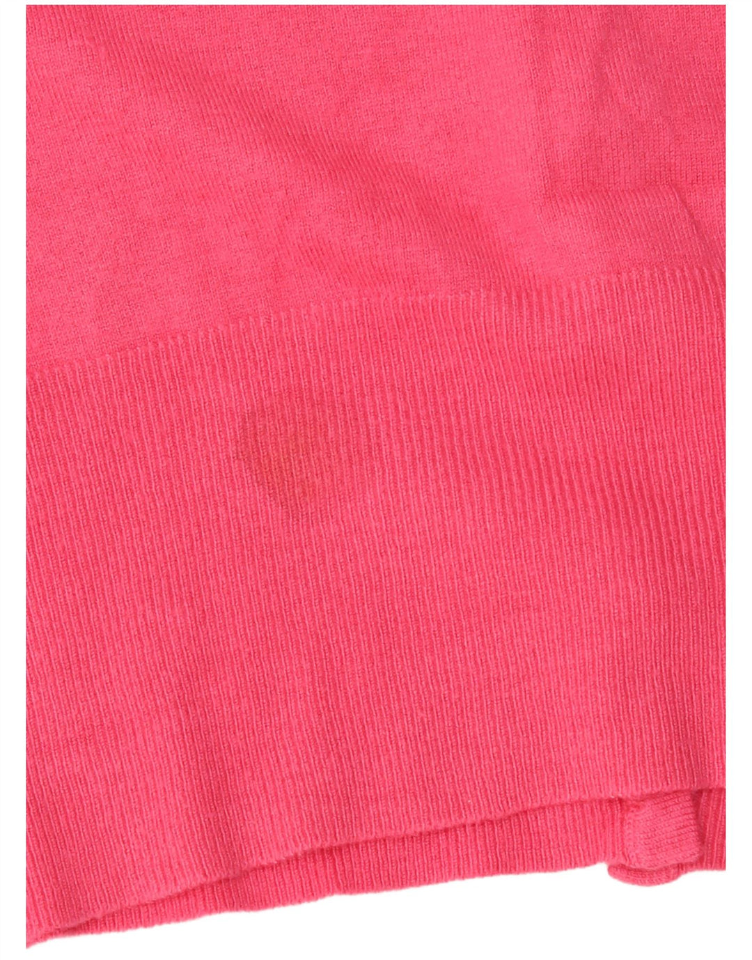 Marks & Spencer Womens Crop Cardigan Sweater UK 14 Medium Pink Viscose