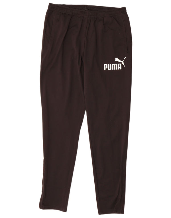 Puma Pantalon de Survêtement Graphique Homme Large Noir Polyester