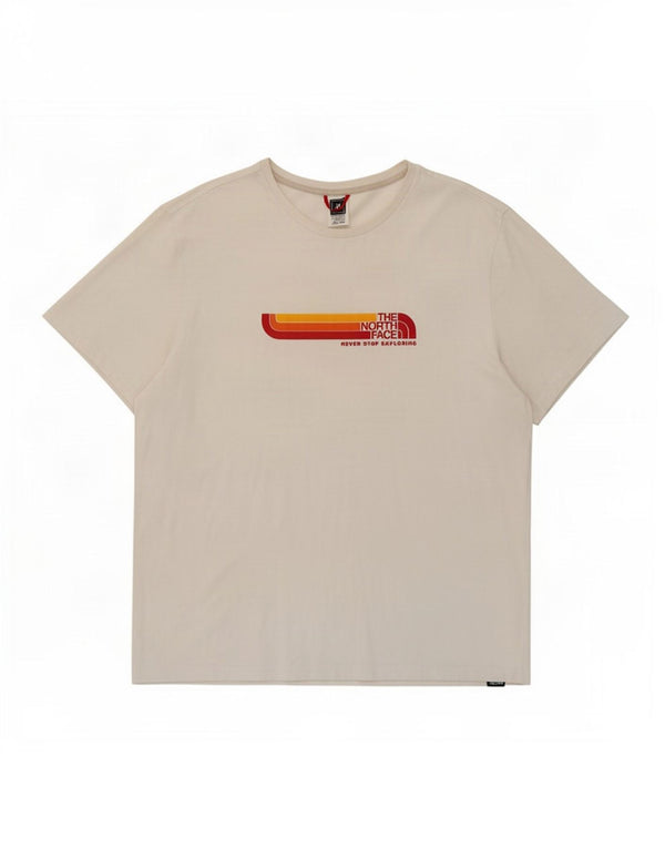 The North Face T-shirt graphique pour homme XL en coton blanc