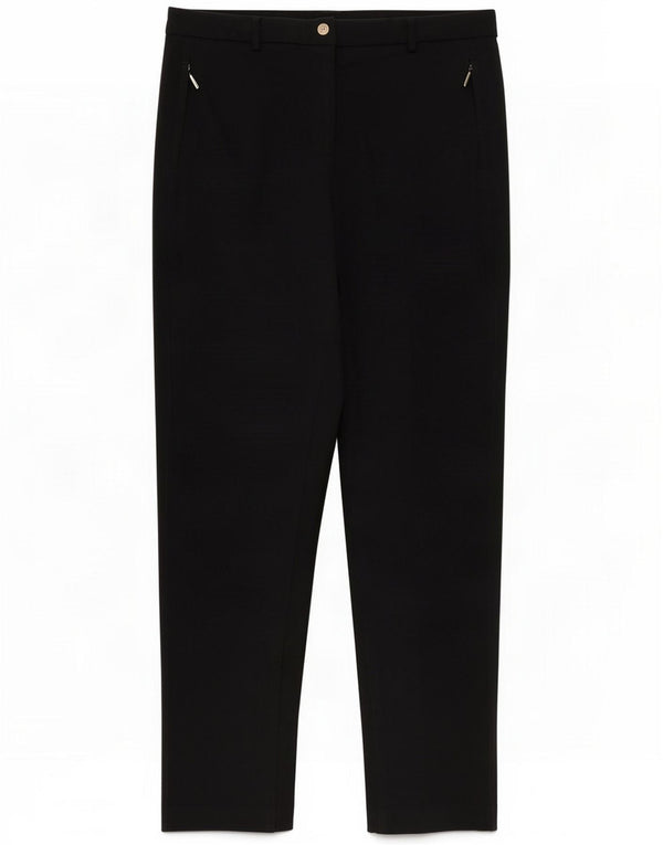 Marks & Spencer Lige fritidsbukser til kvinder UK 14 Large W34 L32 Black
