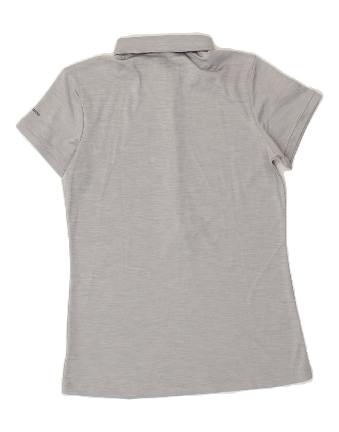 COLUMBIA Womens Polo Shirt UK 10 Small Grey Vintage Columbia and Second-Hand Columbia from Messina Hembry 