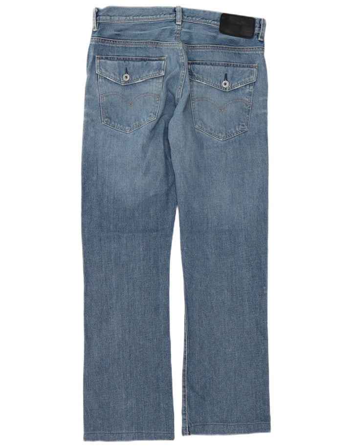 Levi's Womens Slim Bootcut Jeans W32 L31 Blue Cotton