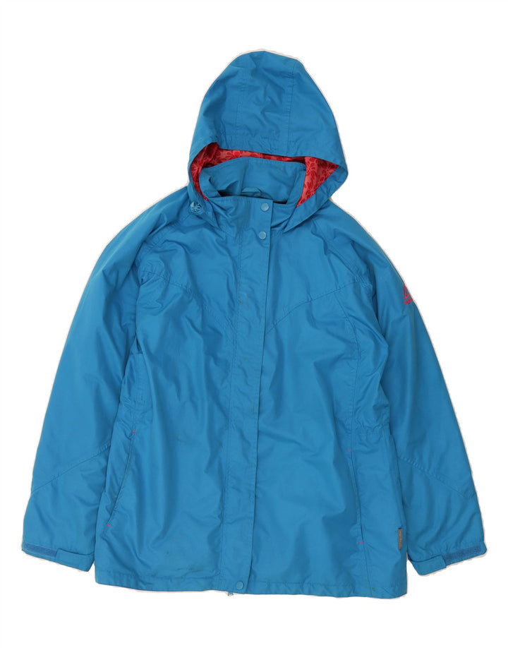 TARGET DRY Womens Hooded Rain Jacket UK 18 XL  Blue Polyester Vintage Target Dry and Second-Hand Target Dry from Messina Hembry 