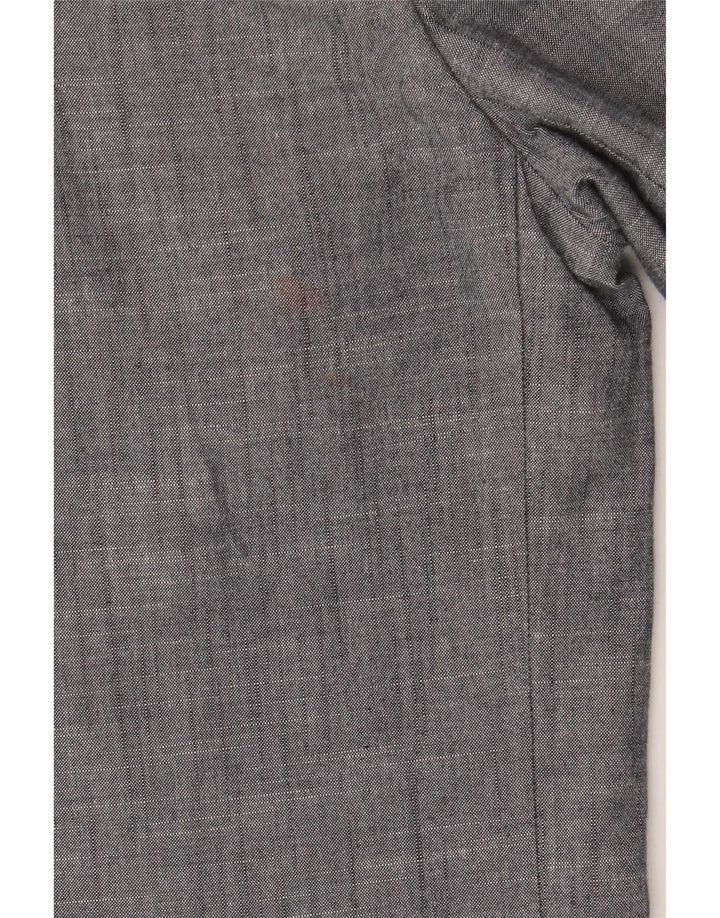 Gap Damen 2-Knopf-Blazerjacke UK 18 XL Blaue Baumwolle