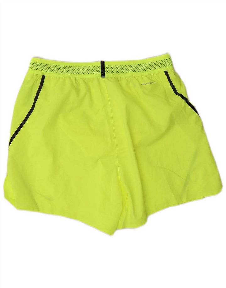 Nike Herre Sportshorts Medium Gul Polyester