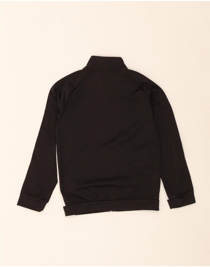 Puma Boys Graphic Tracksuit Top Jacket 7-8 Years Black Colourblock