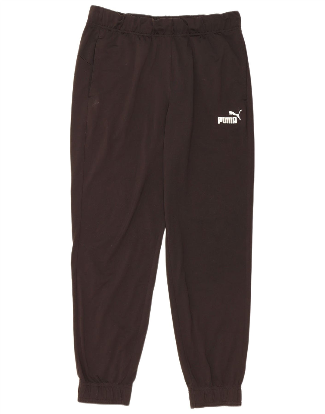 Puma Mens Tracksuit Trousers Joggers Medium Black Polyester
