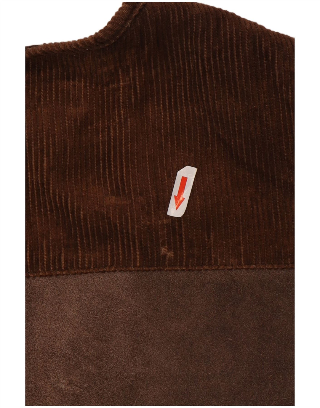 Marcel Battiston Mens Leather Waistcoat XL Brown Classic