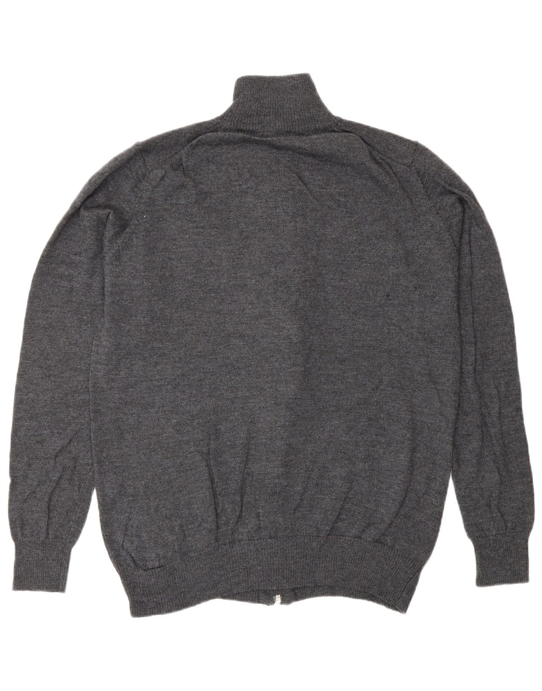 Zara Homme Cardigan Pull XL Gris Laine