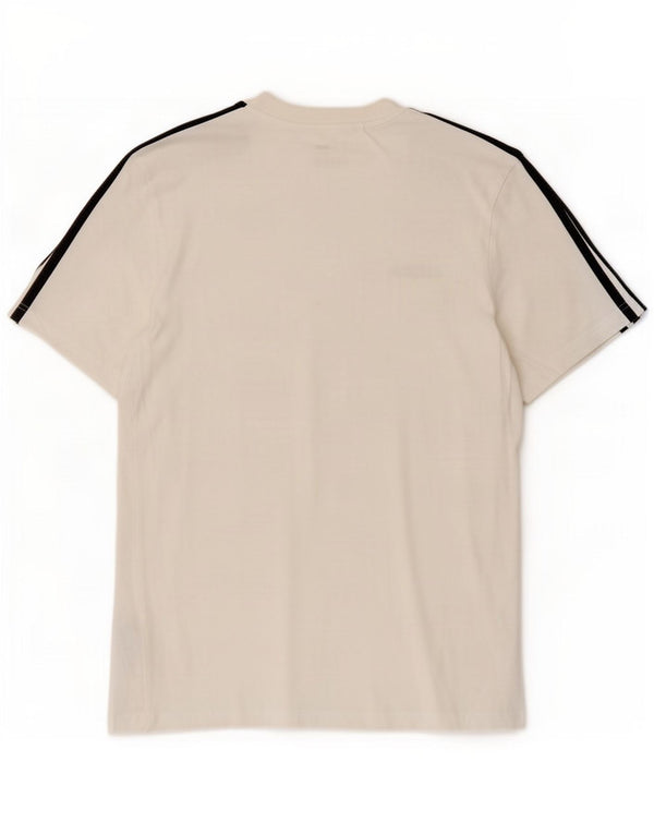 Camiseta Adidas Hombre Top Medium Blanco Algodón
