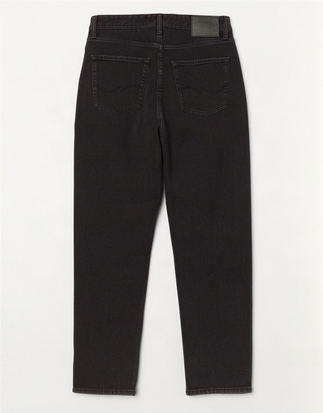 Jack & Jones Mens Straight Jeans W32 L32 Black Cotton