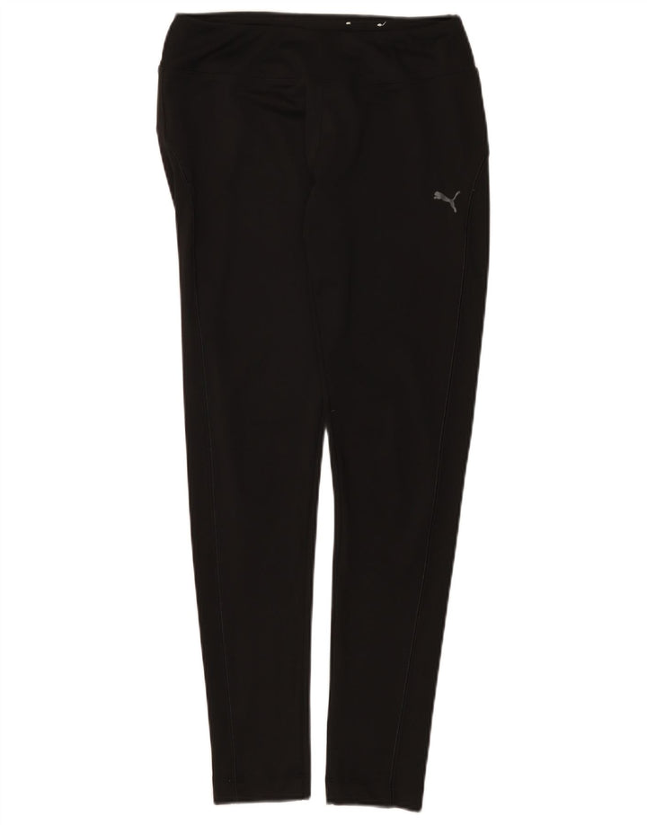 Puma Leggings Femme UK 10 Petit Noir Polyester