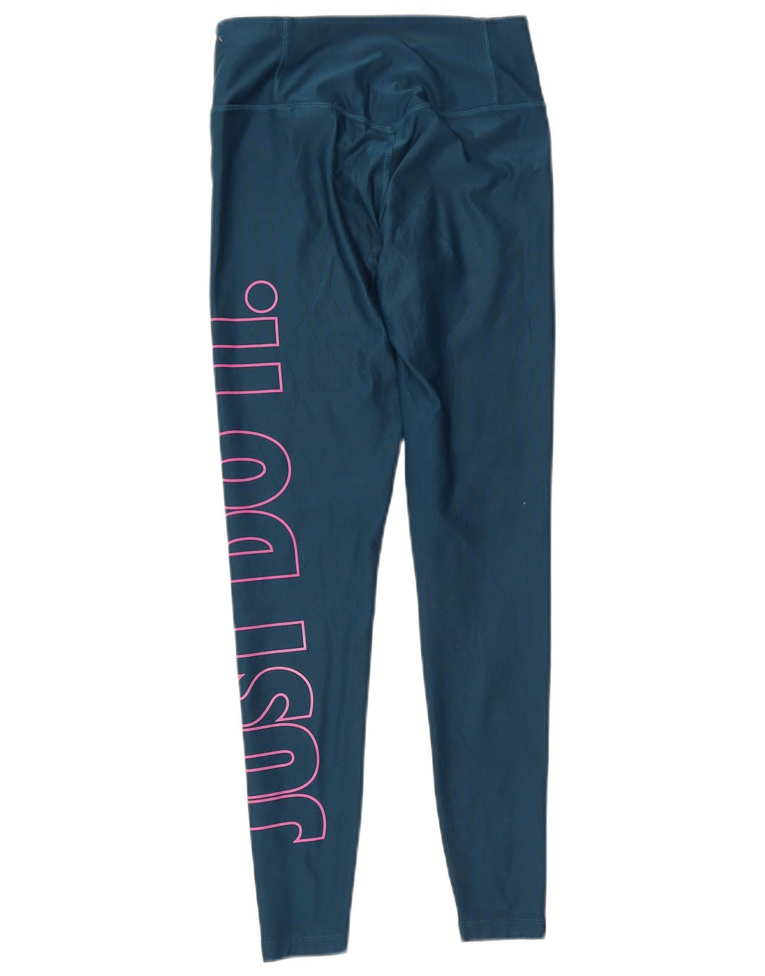 Nike Womens Dri Fit Graphic Leggings UK 6 XS  Blue Polyester