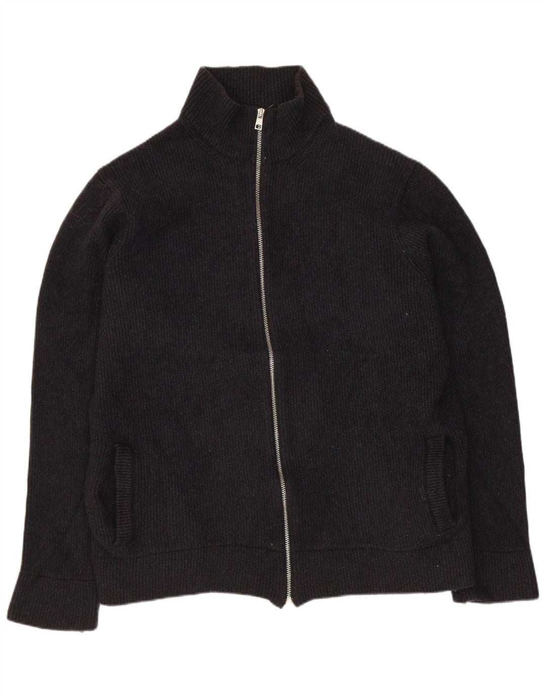 Marks & Spencer Womens Cardigan Sweater UK 18 XL Black Wool