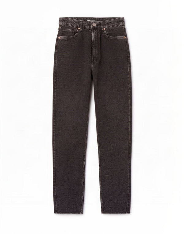Zara Womens Tapered Jeans EU 36 XS W26 L28 Sort