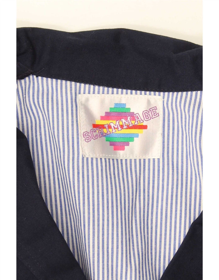 Blazer Vintage pentru bărbați cu 2 nasturi UK 38 Medium Bleumarin