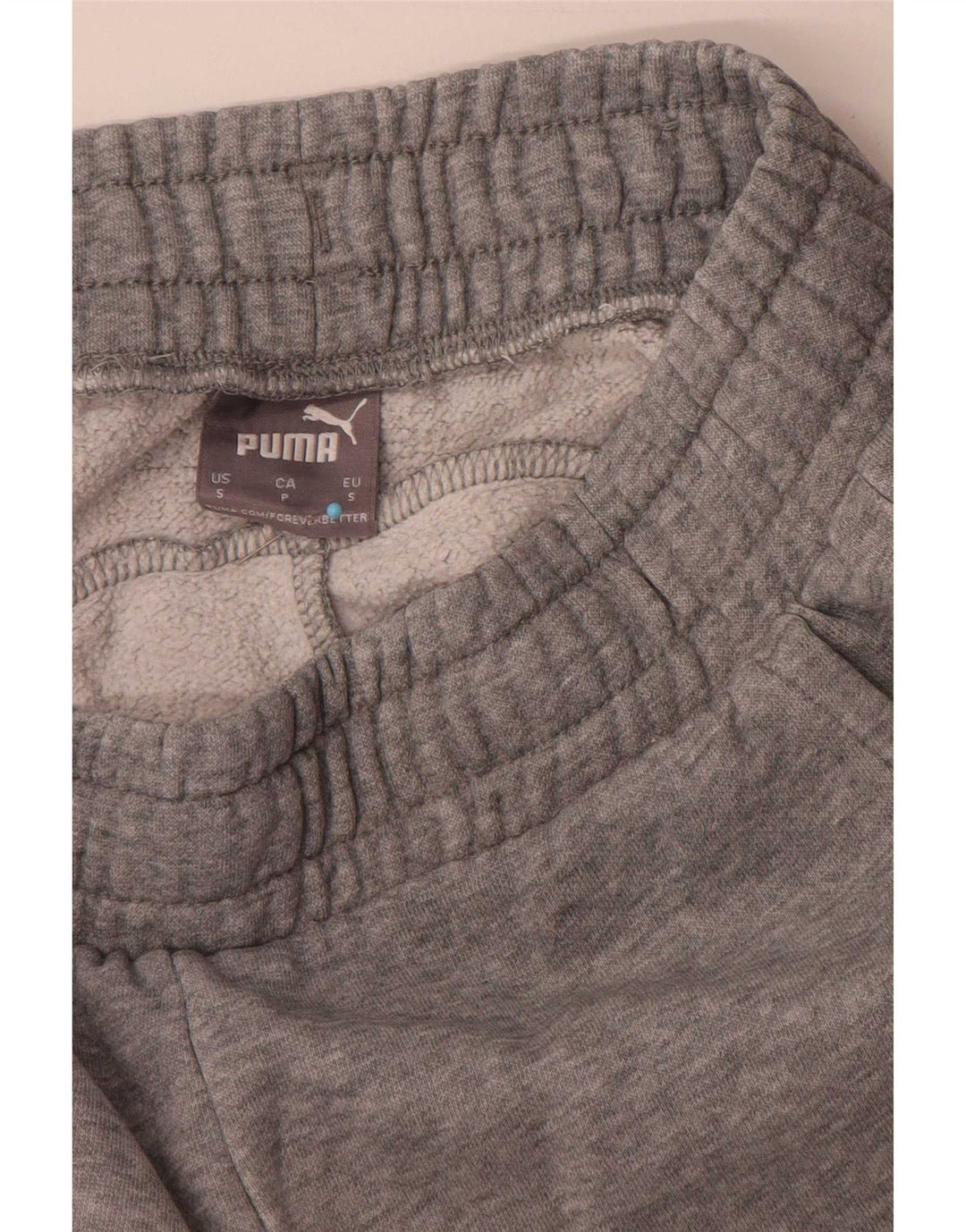 Puma Pantalon de survêtement pour homme en coton gris Small