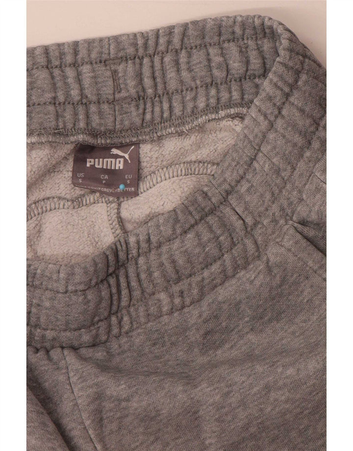 Puma Pantalon de survêtement pour homme en coton gris Small
