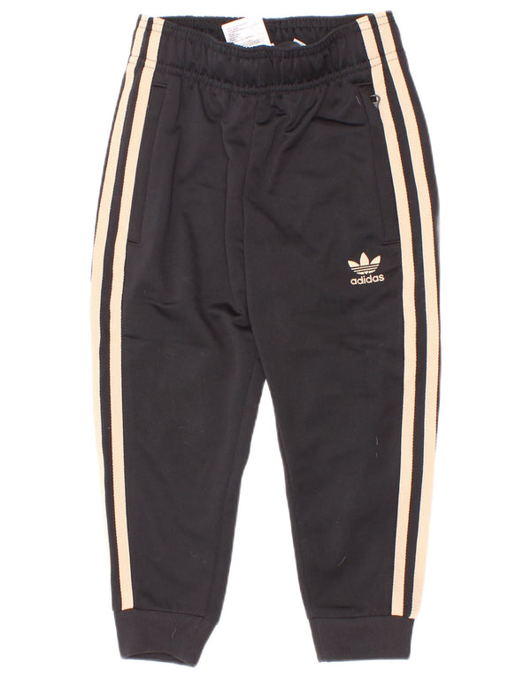 Adidas Pantalon de survêtement garçon Joggers 3-4 ans Noir Polyester
