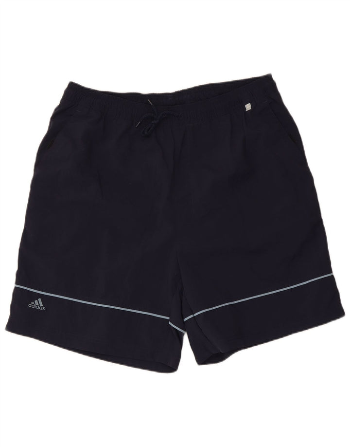 ADIDAS Mens Graphic Sport Shorts XL  Navy Blue Polyamide