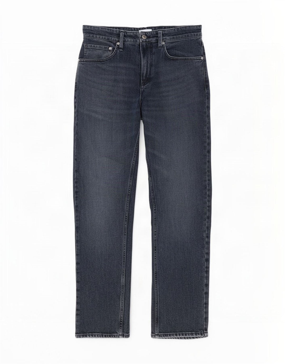 Calvin Klein Mens Straight Jeans W32 L32 Grey Cotton