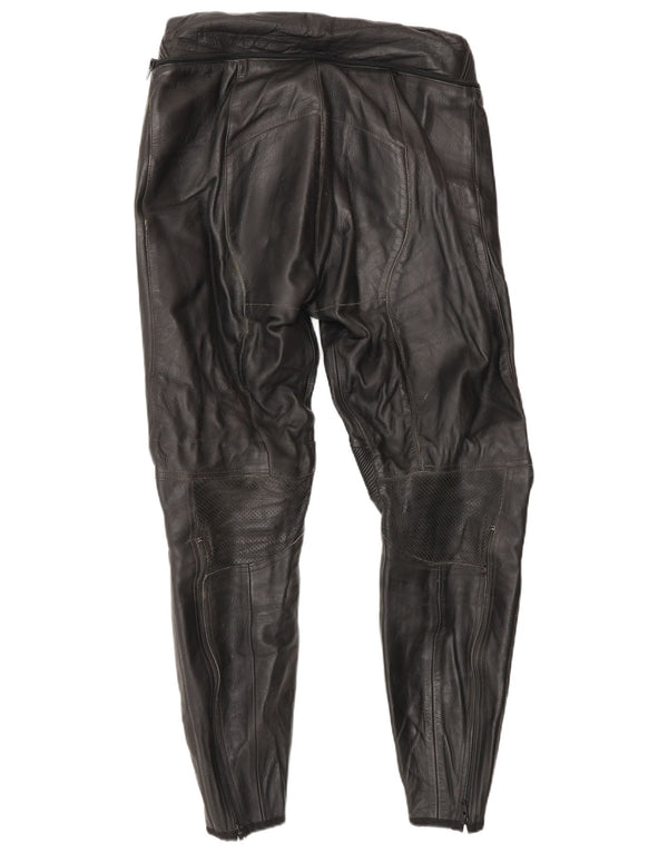 Dainese Mens Moto Racer Trousers Size 50 Small W30 L30 Black Motorcycle