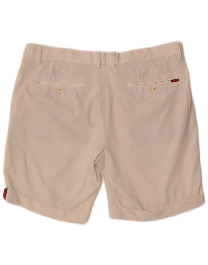 Zara Mens Chino Shorts EU 42 Large W32 White