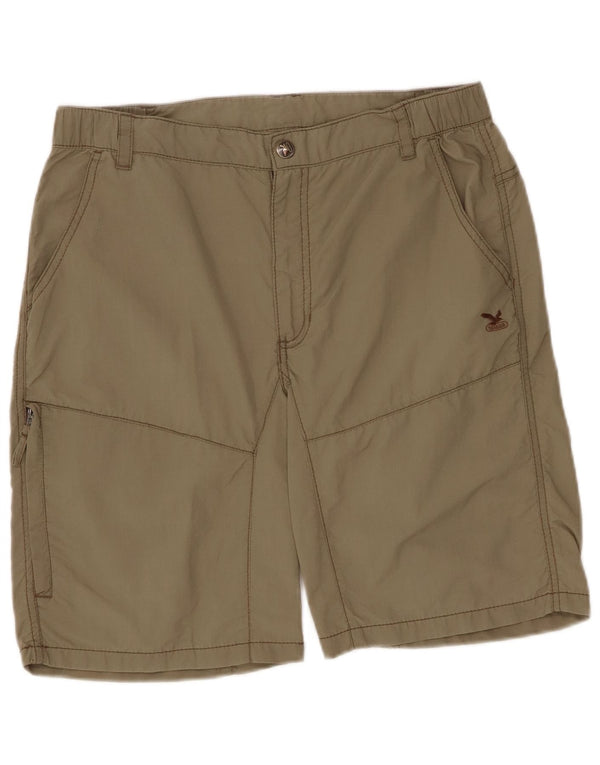 SALEWA Herre Cargo Shorts Large W34 Khaki Nylon