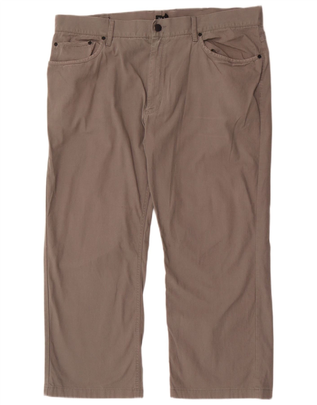 Marks & Spencer Herre Autograph Straight Cropped Trousers W40 L25 Grå