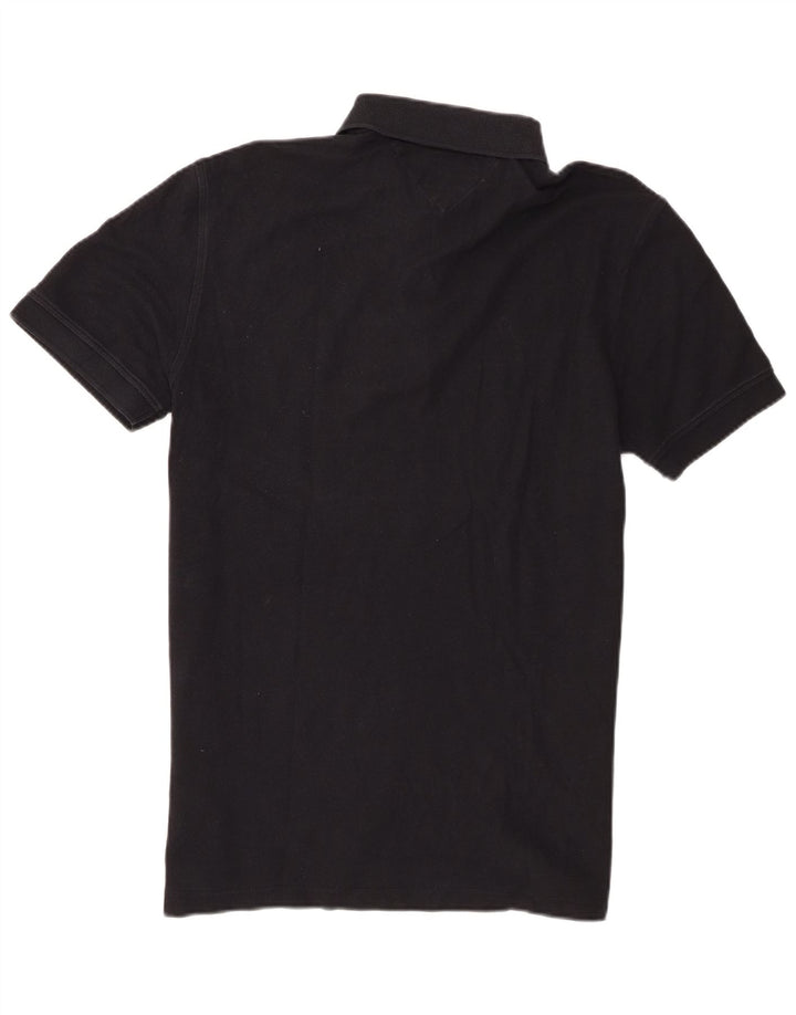 Tommy Hilfiger Mens Polo Shirt Large Navy Blue Cotton