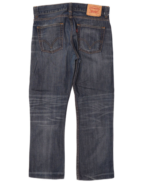 Jeans Levi's Uomo 512 Bootcut W34 L29 Blu