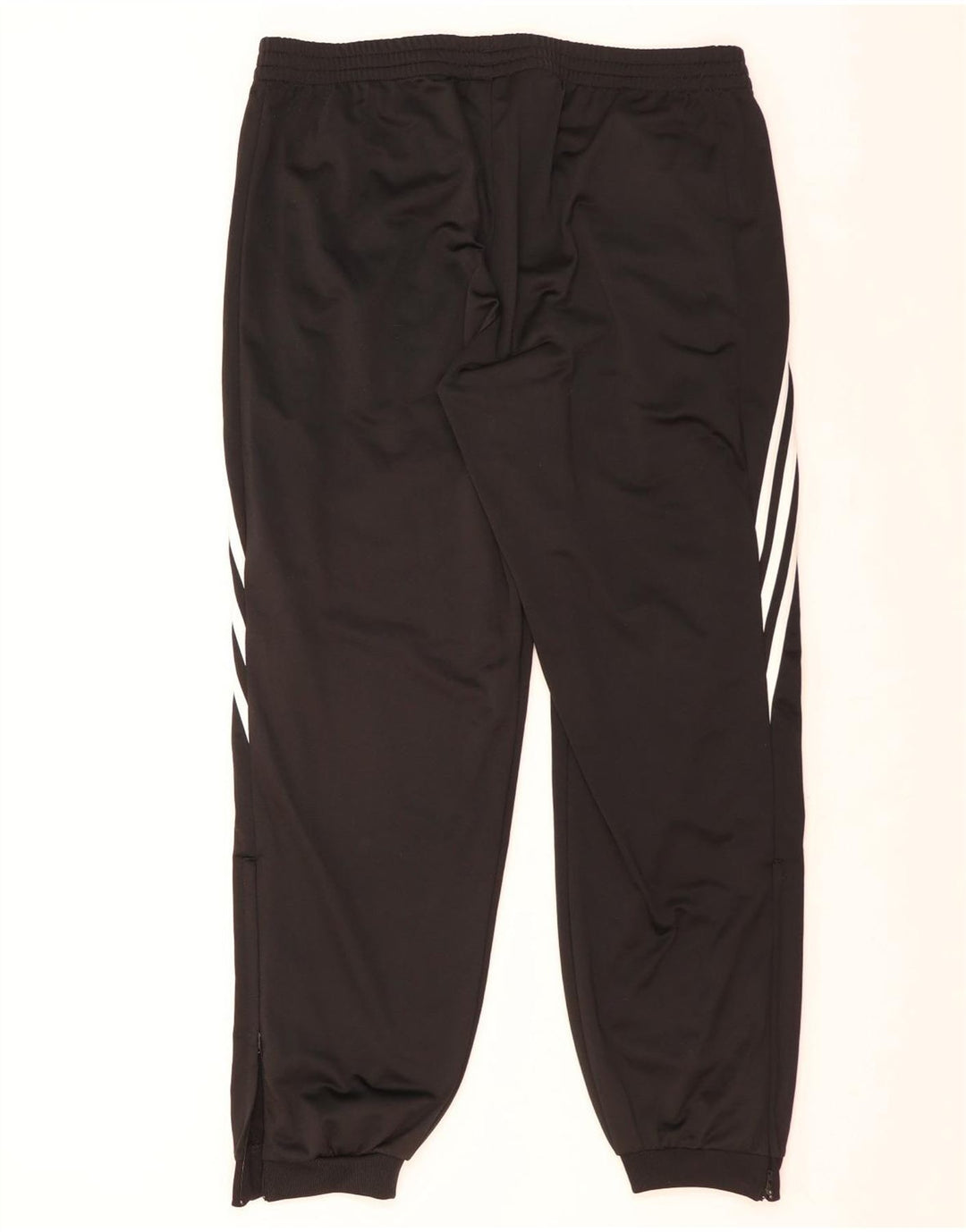 Adidas Mens Tracksuit Trousers Joggers XL  Black Polyester