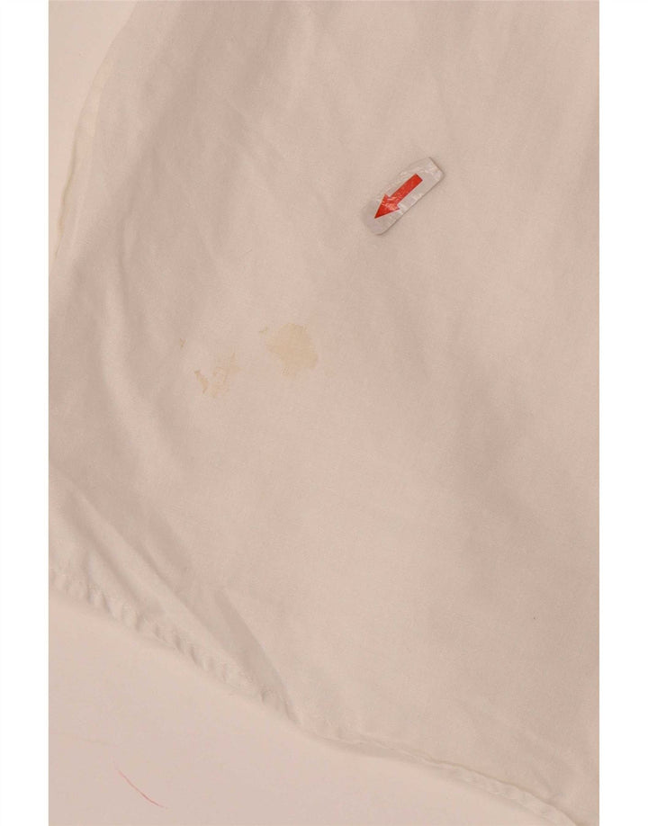 Benetton Womens Shirt Dress UK 10 Small White