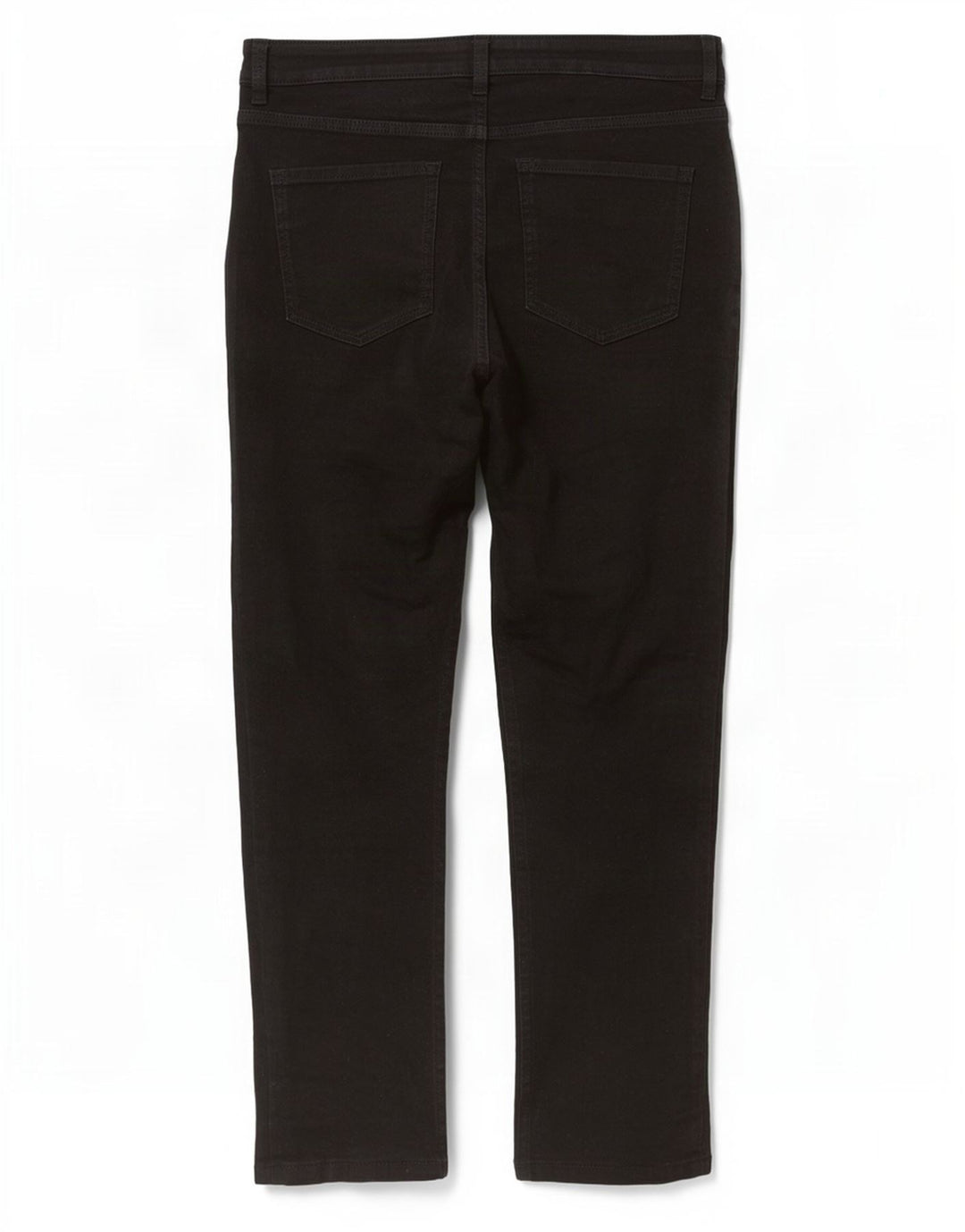 Marks & Spencer Womens Short Slim Jeans UK 14 Medium W30 L27 Black Cotton